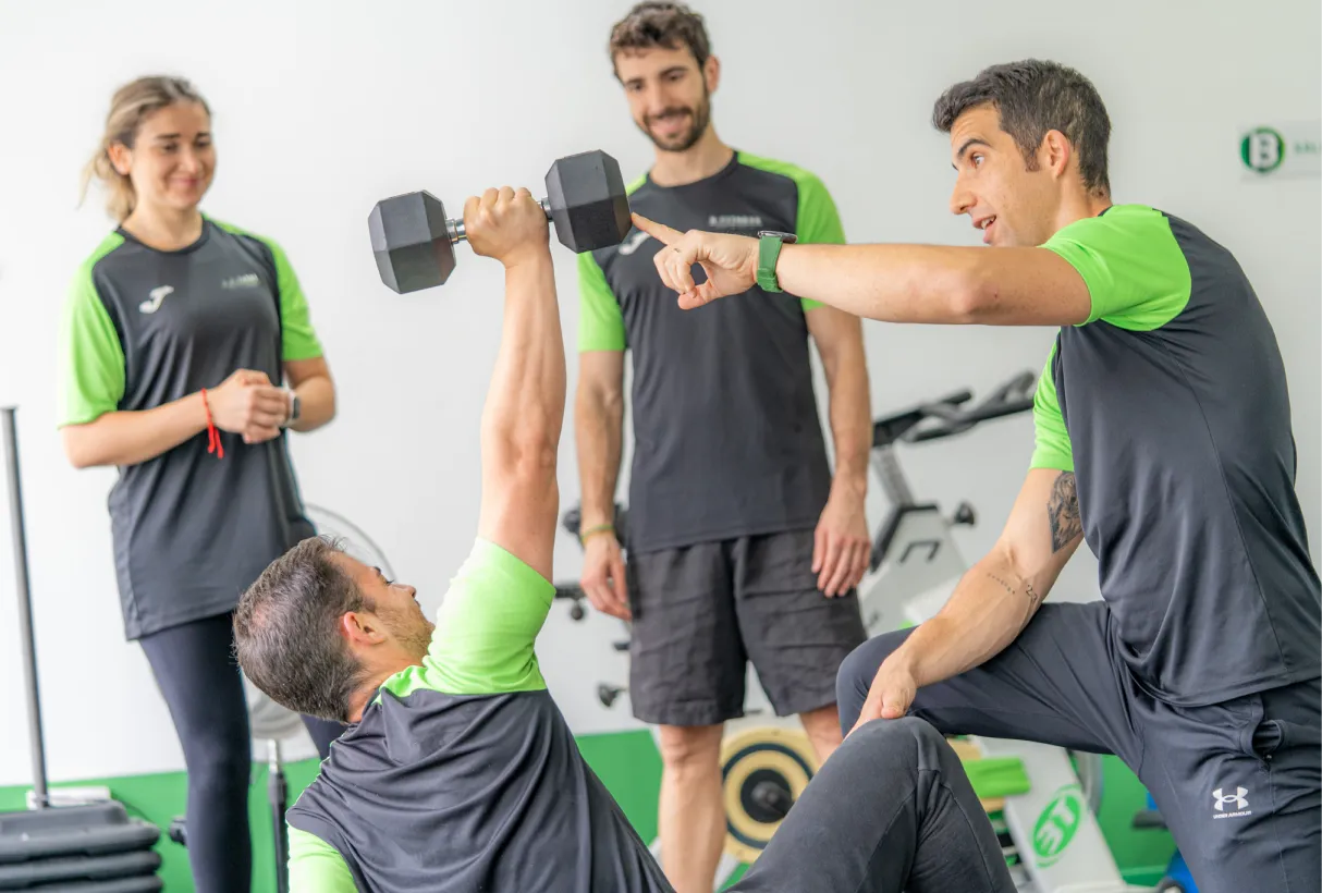 entrenador personal alicante pesas